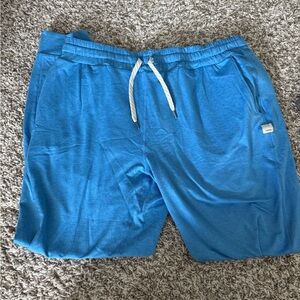 Vuori Blue performance jogger